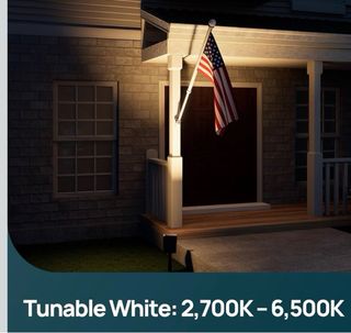 Coppia di faretti solari Linkind RGB