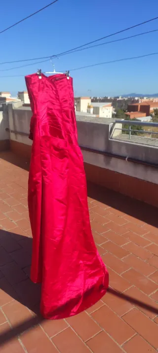 Vestido Pronovias Rojo Fiesta/Boda Talla L