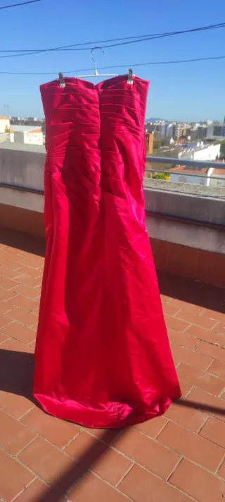 Vestido Pronovias Rojo Fiesta/Boda Talla L