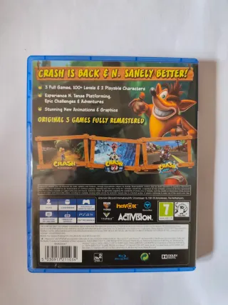 Juego PS4 Crash Bandicoot N. Sane Trilogy