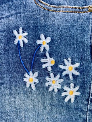 Vaqueros Desigual Exotic Margaritas Talla 38