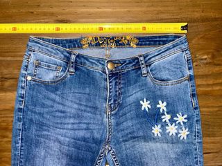 Vaqueros Desigual Exotic Margaritas Talla 38