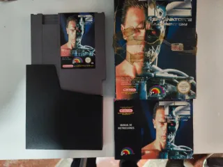 Terminator 2: Judgment Day NES Cartucho y Manual