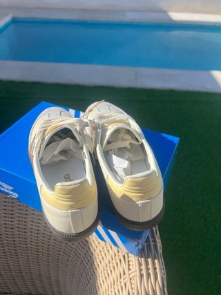 Zapatillas Adidas Samba Leopard Animal Print Beige