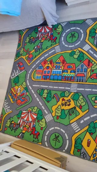 Alfombra infantil 120x160 cm. Leroy Merlin