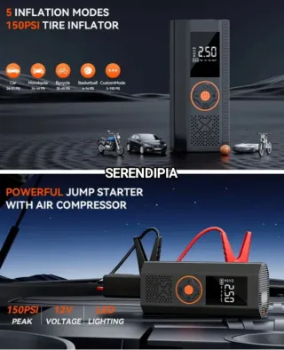 3 ARRANCADORES COMPRESORES PARA COCHE.