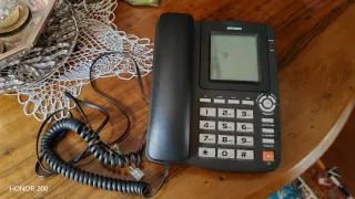 Telefono fisso Brondi nero