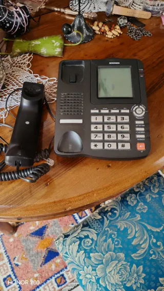 Telefono fisso Brondi nero