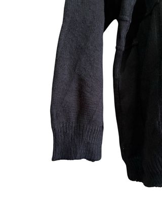 Jersey Lacoste Vintage Clásico Negro 90s