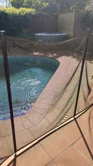 Valla de seguridad para piscina
