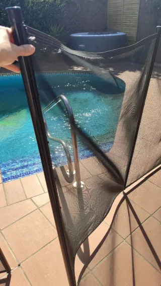 Valla de seguridad para piscina