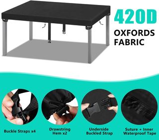 Kovshuiwe | Copertura per tavolo da giardino, 120 x 90