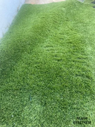 Césped artificial reciclado