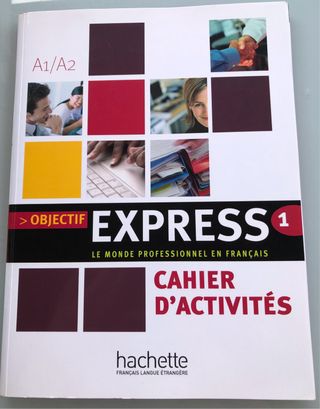 Libro francés A1 A2 Cahier D’activités Objectif