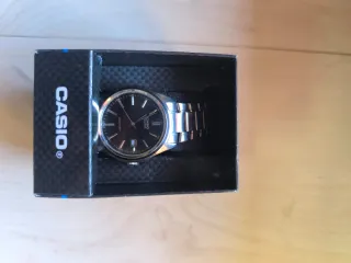 Reloj Casio MTP-1183PA-1A Acero Inoxidable Negro