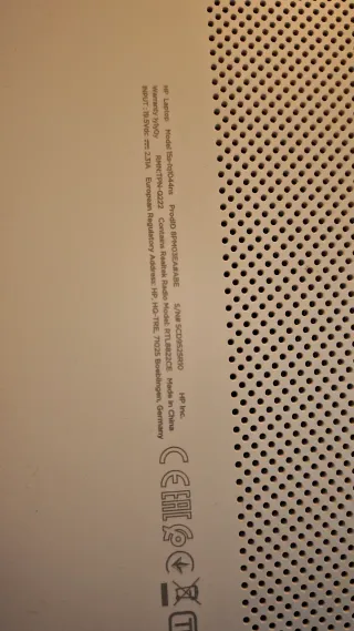 Portátil HP i5 16GB RAM Blanco