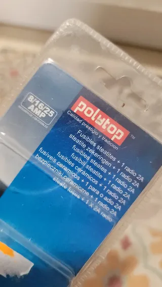 Fusibles Polytop 8/16/25 AMP Radio 2A
