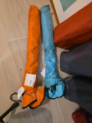 Pack camping Quechua: tienda, sacos, colchonetas