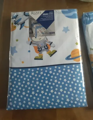 Juego Sábanas Verano Infantil Espacio