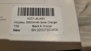 Cargador Solar Power Bank