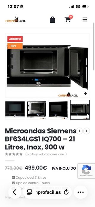 Microonde Siemens nuovo da inaugurare