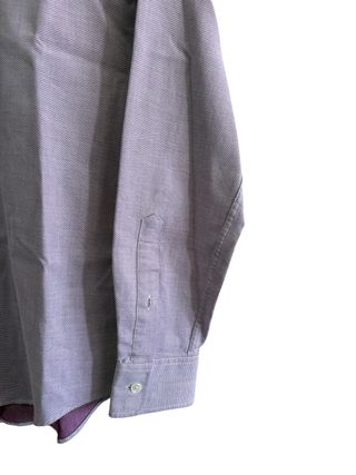 Camisa Zara Morado/Blanco Talla S