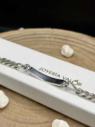 Pulsera esclava plata