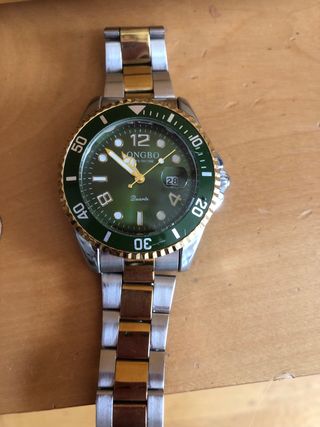 Reloj LONGDO Oro y Verde