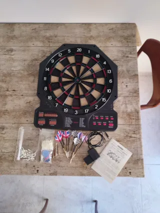 Diana electrónica de dardos