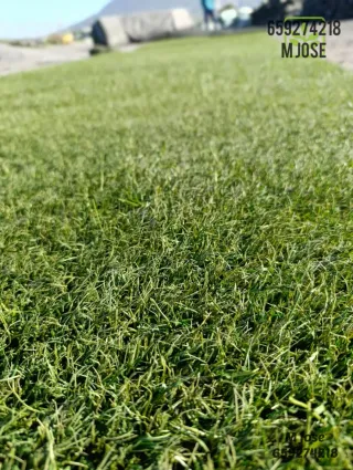 Cesped artificial reciclado