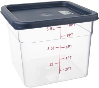 Vogue Tapa cuadrada azul mediana 231 x 231 mm cubi