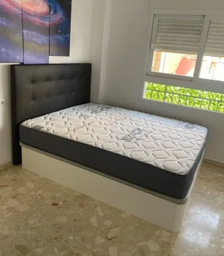 Canape de cama tapizado