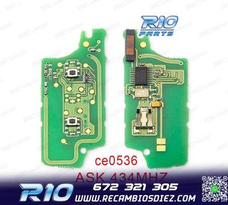 LLAVE COMPLETA PARA CITROEN C2 C4 C5 3 BOTONES