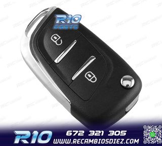 LLAVE COMPLETA PARA CITROEN C2 C4 C5 3 BOTONES