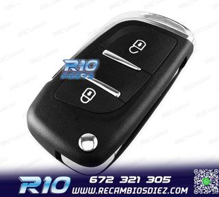 LLAVE COMPLETA PARA CITROEN C2 C4 C5 3 BOTONES