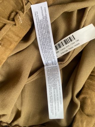 Falda Massimo Dutti ante marrón