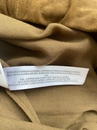 Falda Massimo Dutti ante marrón