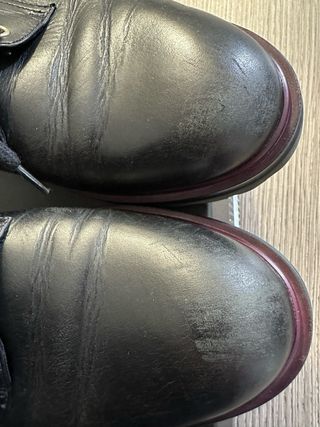 Scarpe stringate nere donna taglia 40,5