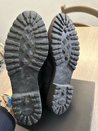Scarpe stringate nere donna taglia 40,5