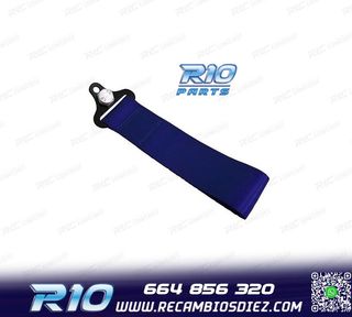 CINTA DE REMOLQUE AZUL EN TELA