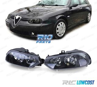 FAROS ALFA ROMEO 156 97-03 FONDO NEGRO