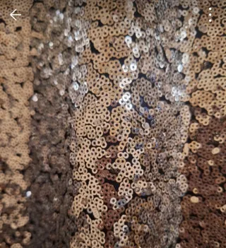 Giacca Tezenis paillettes argento