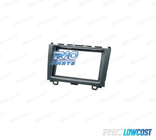 MARCO NEGRO RADIO 2-DIN PARA HONDA CR-V 07-11