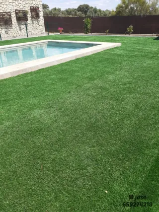 Instalación césped artificial
