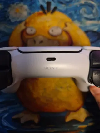 Mando PS5  con Joysticks Magnéticos TMR