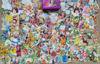 Cromos troquelados infantiles +230 variados