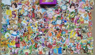 Cromos troquelados infantiles +230 variados