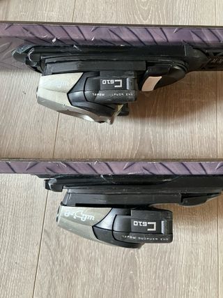 Esquís Wedze Mini 130 cm con fijacion C610 y funda