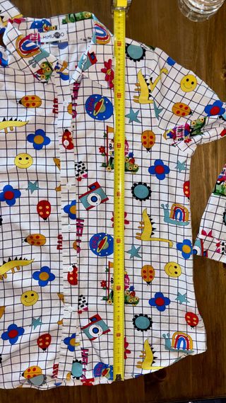 Camisa Mimusso Estampada Retro Talla L