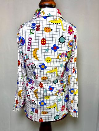 Camisa Mimusso Estampada Retro Talla L